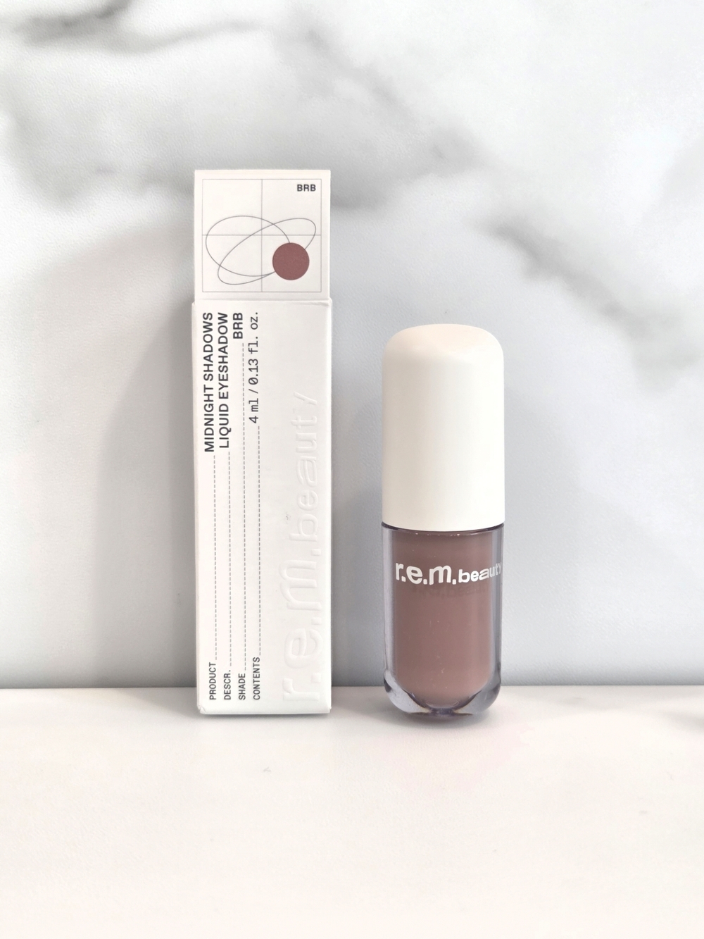 REM BEAUTY Midnight Shadows Matte Liquid Eyeshadow In BRB (Pink Mauve) - NIB